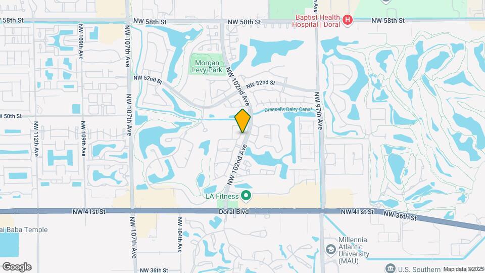 4800 NW 102nd Ave Map and Location Details