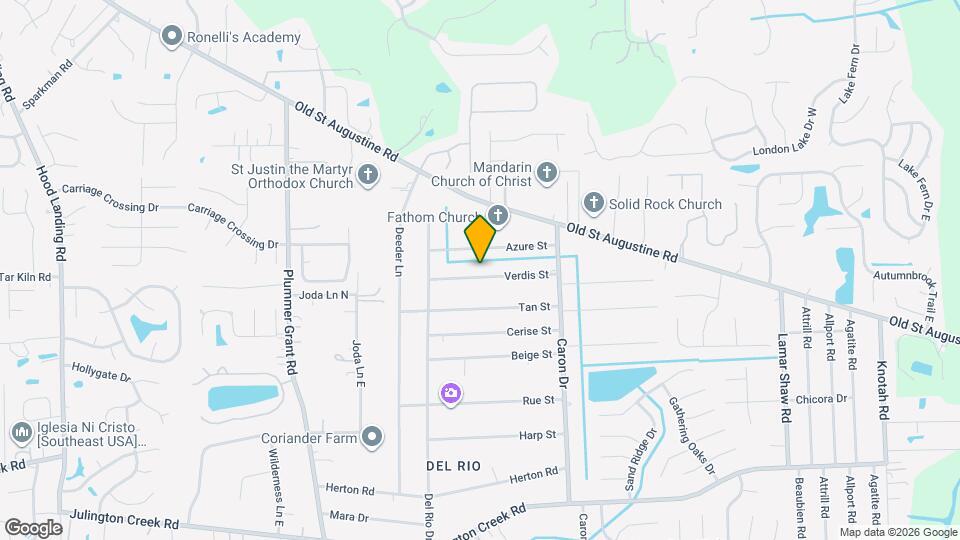 4957 Verdis St Map and Location Details