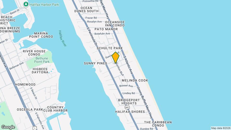 128 Boynton Blvd, Unit 1 Map and Location Details