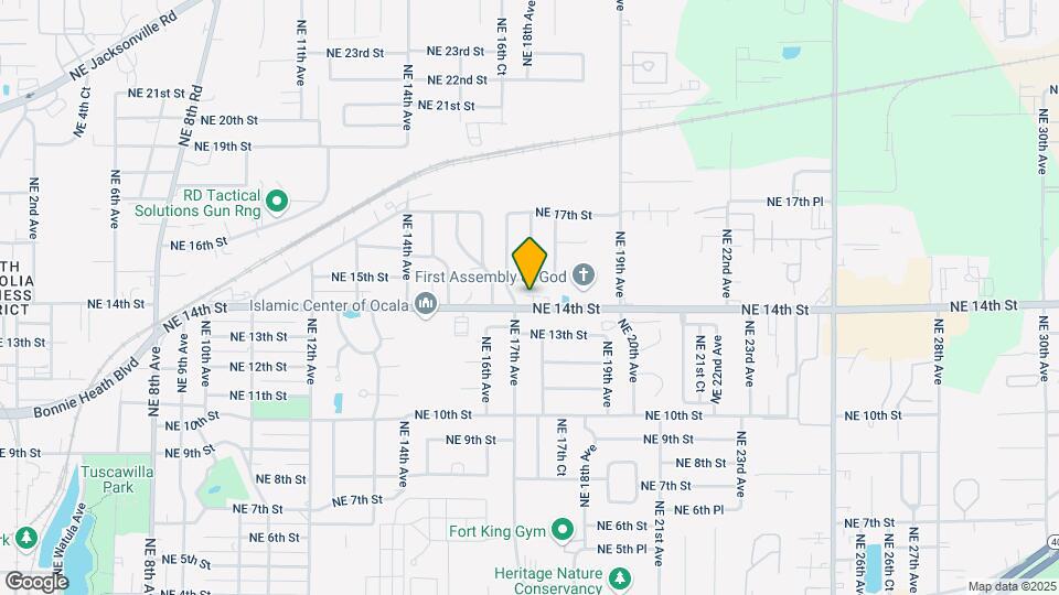 1723 NE 14th St Map and Location Details