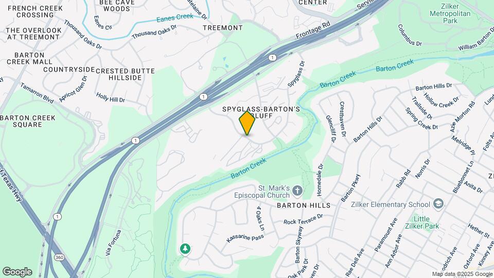 1707 Spyglass Dr Map and Location Details