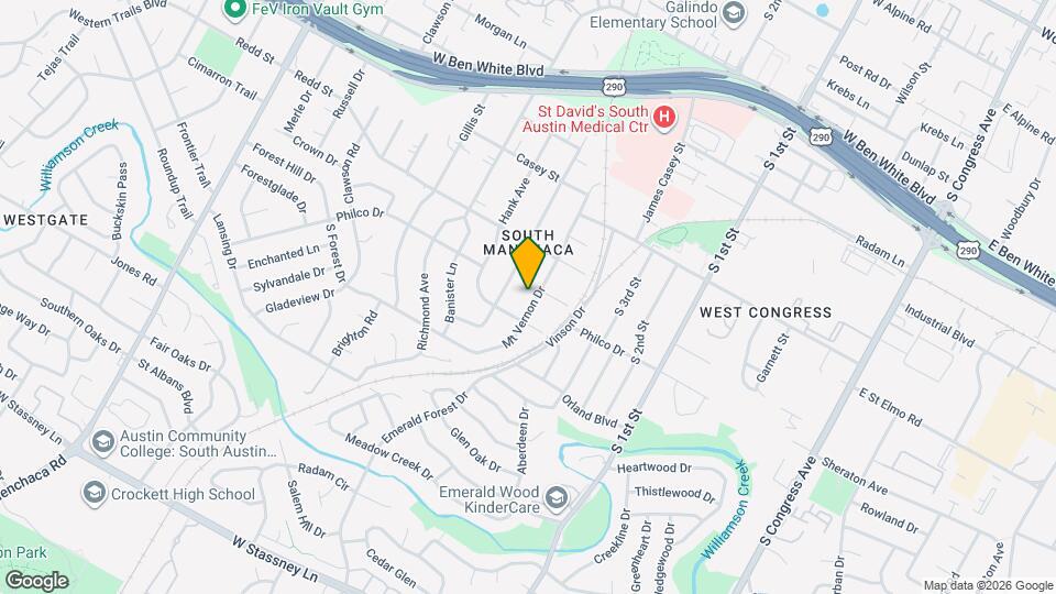 4602 Mt Vernon Dr Map and Location Details