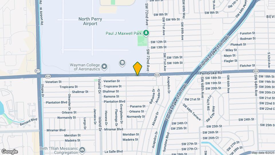 7330-7400 Pembroke Rd Map and Location Details