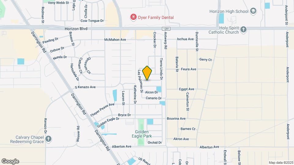 14496 Cabana Dr Map and Location Details