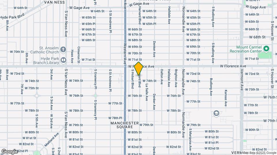 7315 Harvard Blvd Mapa y Detalles de la Ubicación