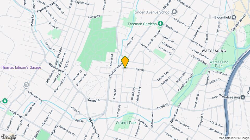 294 N Park St, Unit 2 Mapa y Detalles de la Ubicación