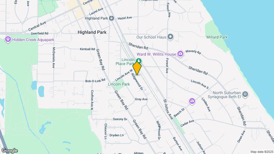 1329 Ridgewood Dr Map and Location Details