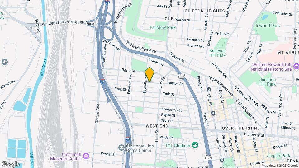 837 Dayton St Map and Location Details