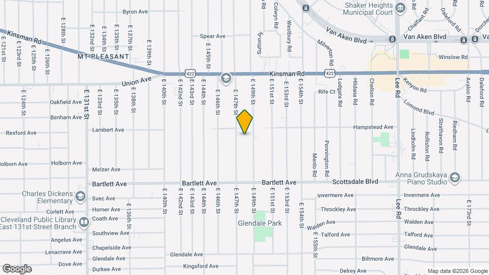 3641 E 147th St Map and Location Details