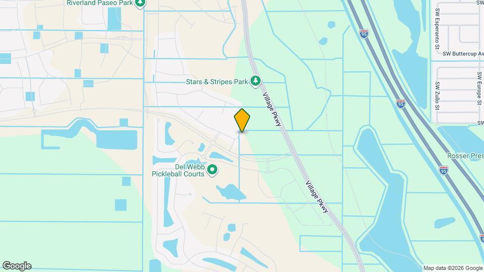 10281 SW Captiva Dr Map and Location Details
