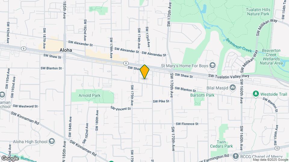 17355 SW Blanton St Map and Location Details