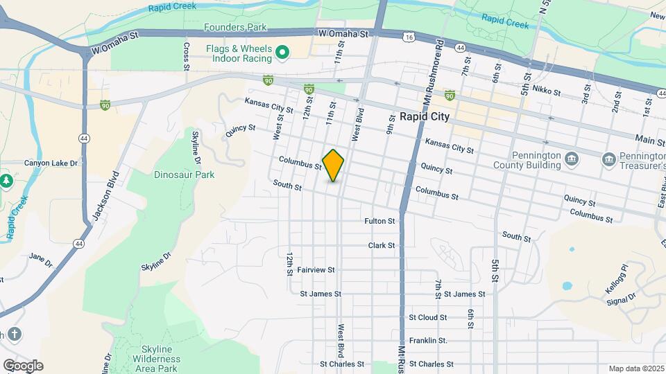 913 West Blvd Map and Location Details