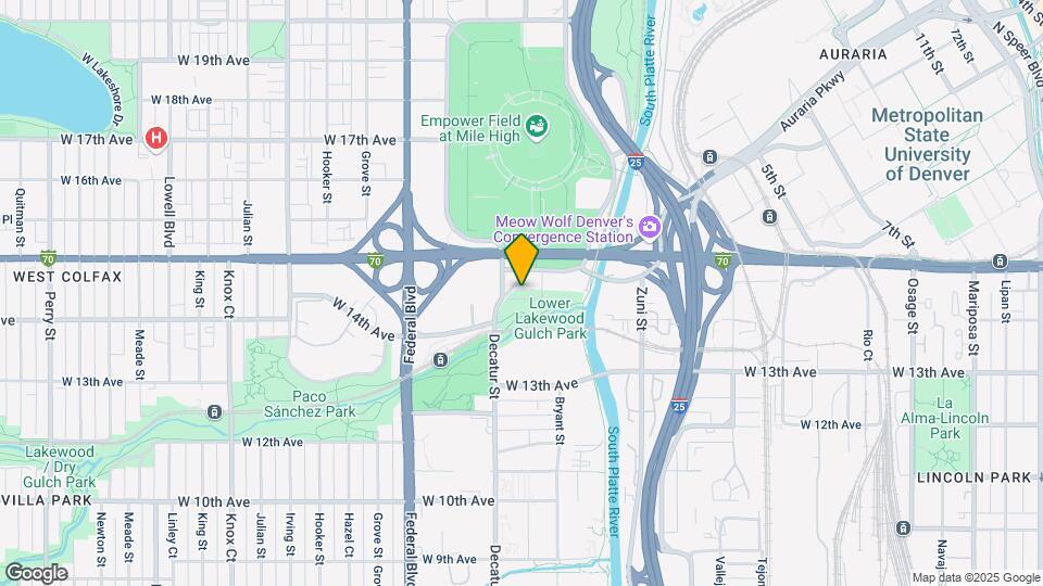 Alta Mile High Map and Location Details