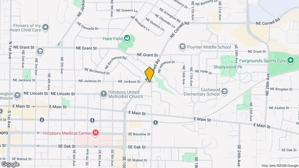 291 NE 12th Ave Map and Location Details