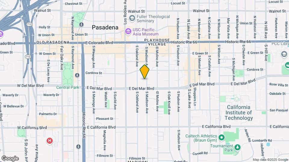 255 S Madison Ave Map and Location Details