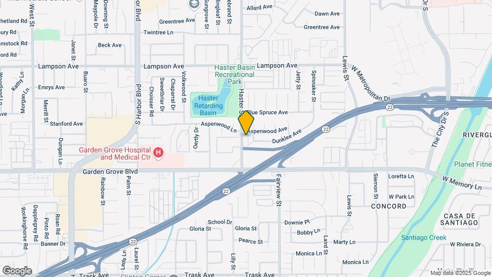 Garden Grove Triplex Map and Location Details