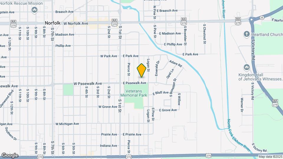 609 Blaine St, Unit 2 Map and Location Details