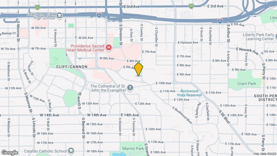 930 S Cowley St Map and Location Details