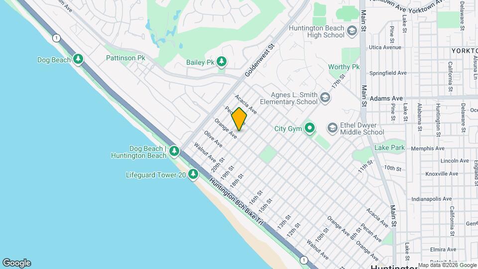 405 20th St Mapa y Detalles de la Ubicación