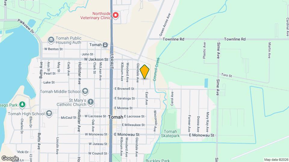 Foster Street Fourplex Map and Location Details