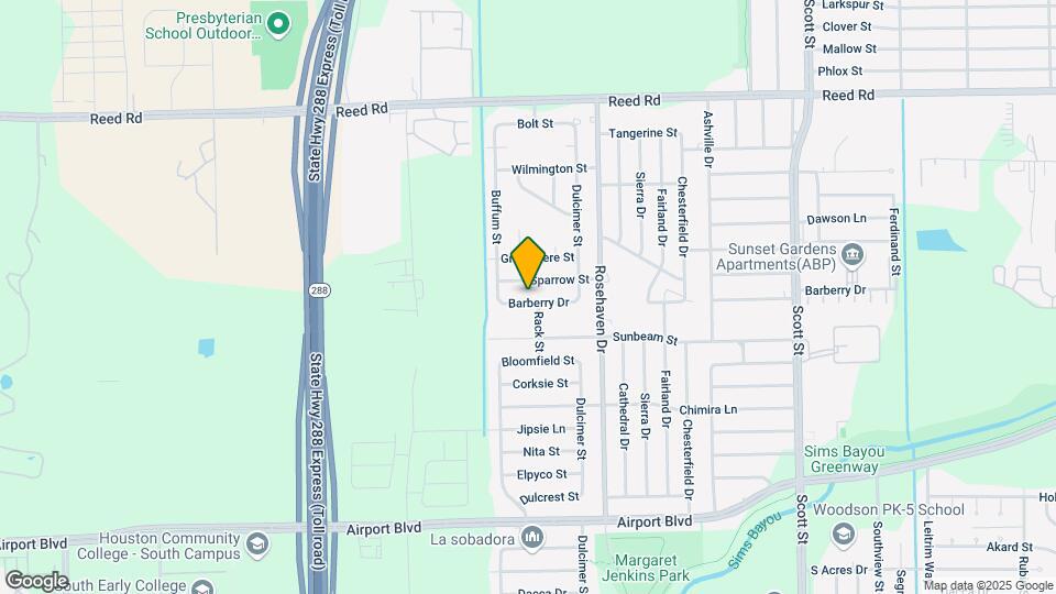 3017 Barberry Dr Map and Location Details