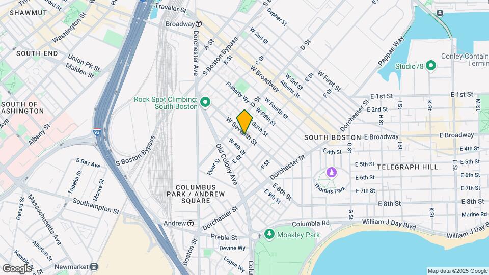 131 W 7th St Map and Location Details