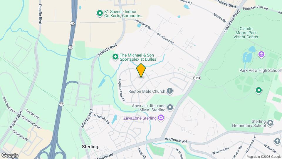 21749 Tottenham Hale Ct Map and Location Details