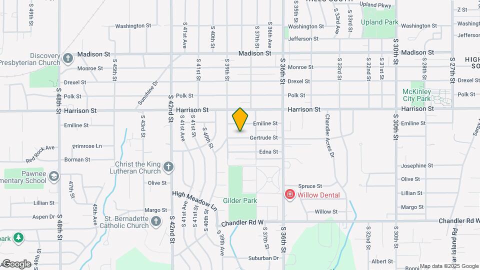 3816 Gertrude St Map and Location Details