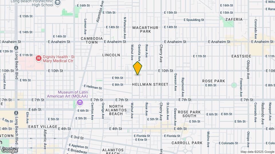 905 Gaviota Ave Mapa y Detalles de la Ubicación