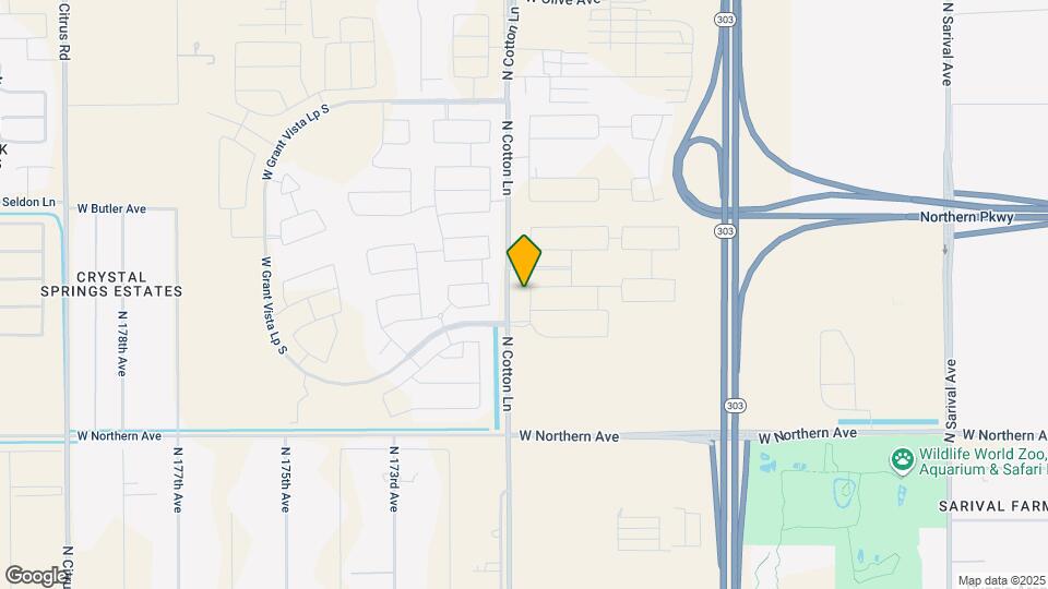 8332 N 170th Ln Map and Location Details