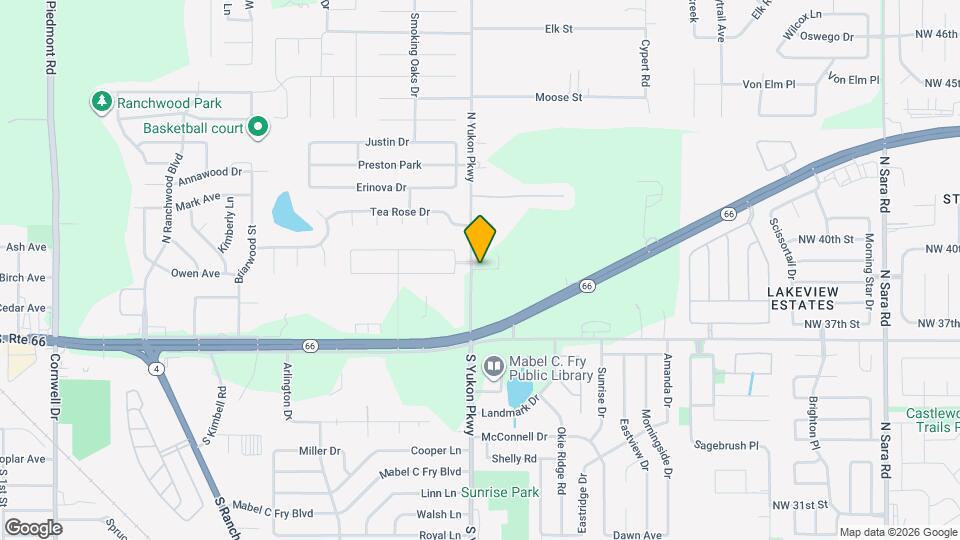 1118 Ashton Ln Map and Location Details