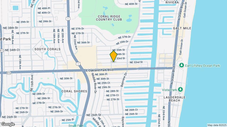 2708 NE 32nd St Map and Location Details