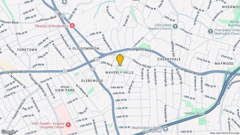 2053 N Woodstock St Mapa y Detalles de la Ubicación
