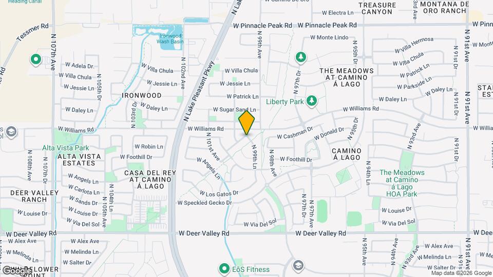 9969 W Robin Ln Map and Location Details