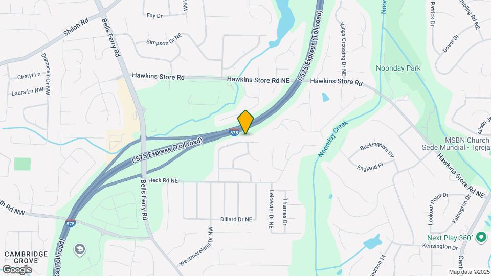 4149 Oak Ferry Dr NE Map and Location Details