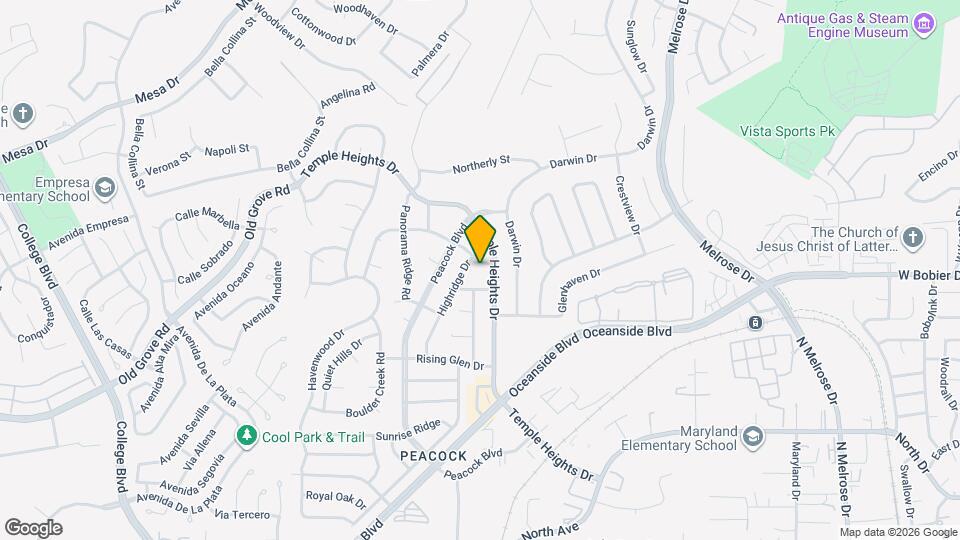 4757 Mystik Rd Map and Location Details