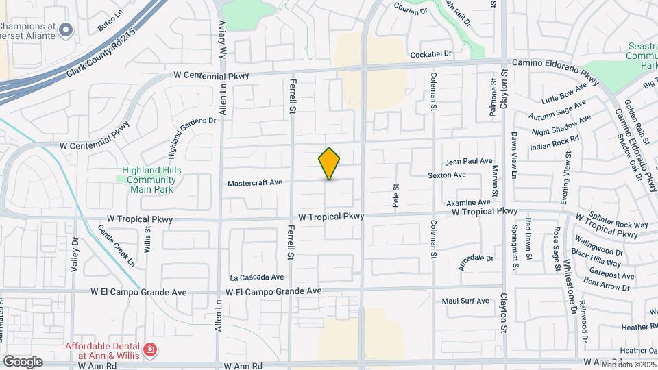 6042 Chris Craft St Mapa y Detalles de la Ubicación