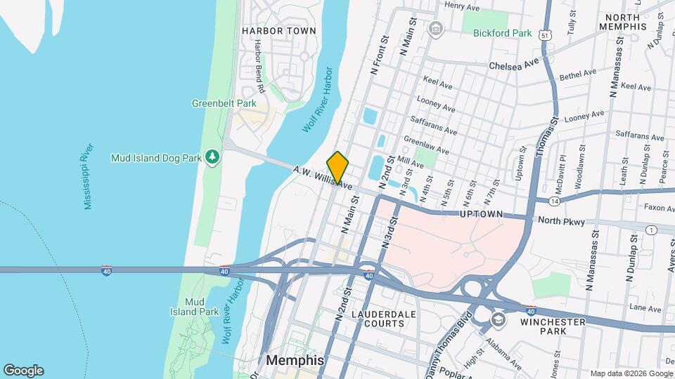 440 N Front St, Unit 204 Map and Location Details