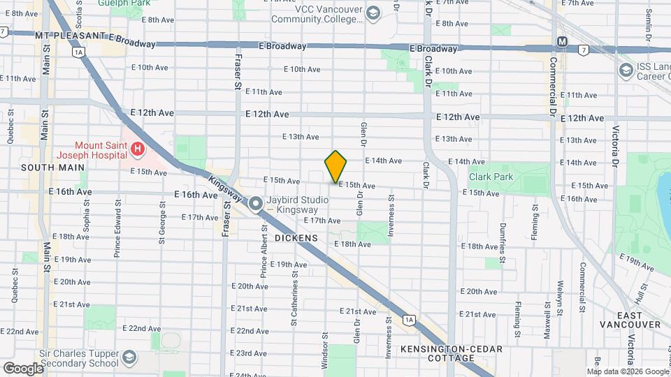 3112 Windsor St, Unit 1 Map and Location Details