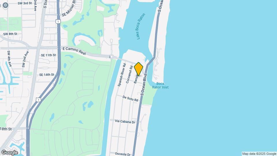 1040 Banyan Rd Map and Location Details