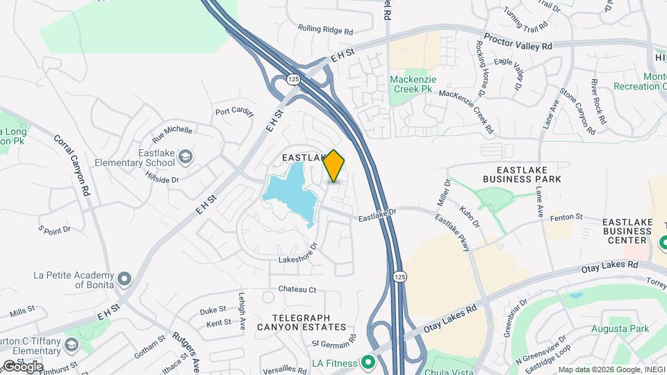 744 Eastshore Terrace Map and Location Details