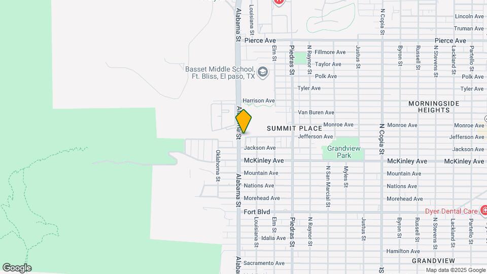 2601 Jefferson Ave Map and Location Details