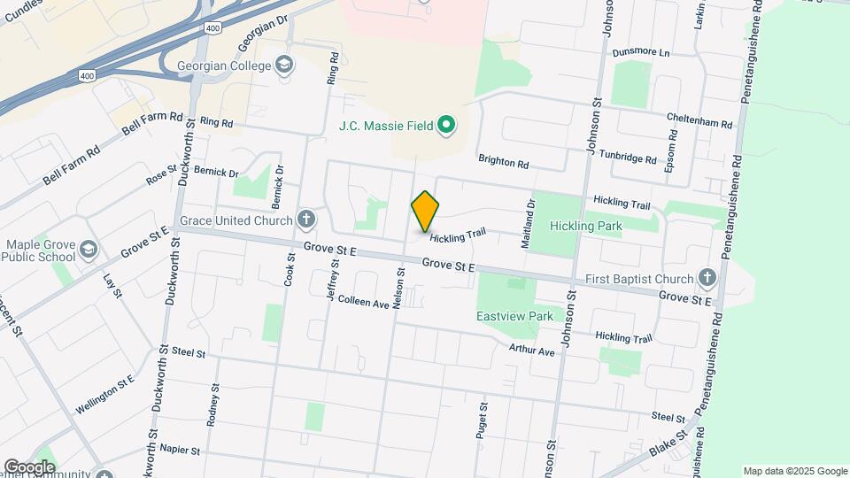 65 Hickling Trail Map and Location Details