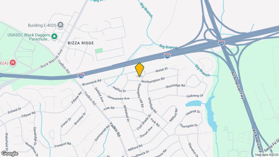 509 Northampton Rd Map and Location Details