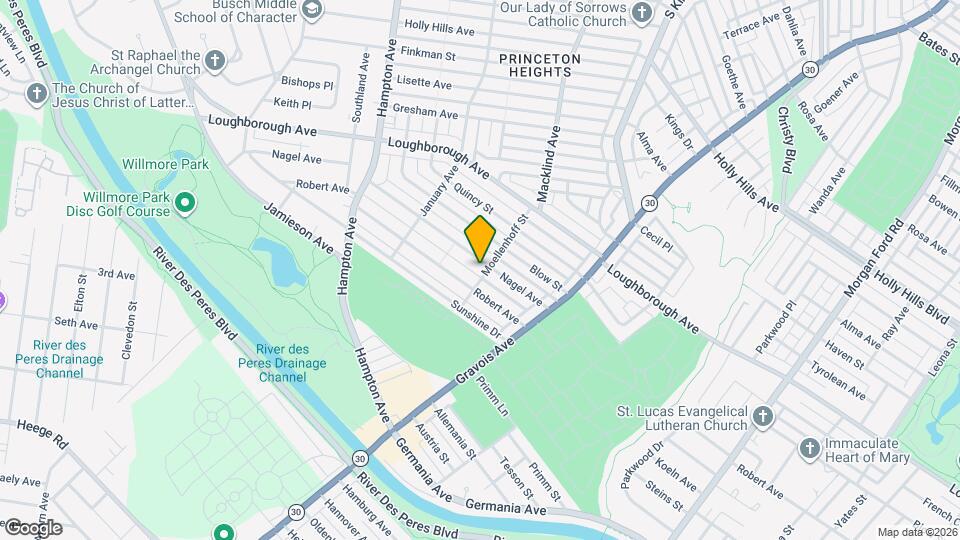 5206 Nagel Ave, Unit 1F Map and Location Details