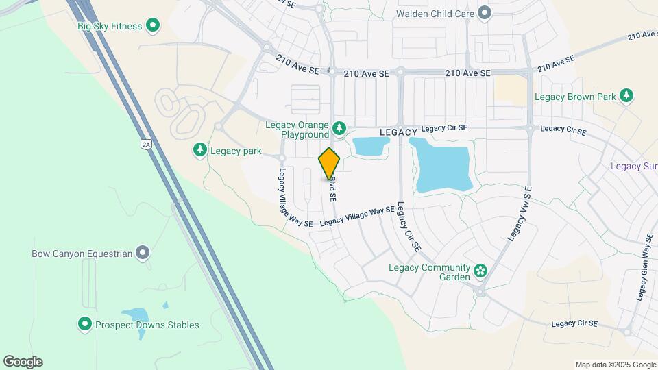 309 Legacy Blvd SE Map and Location Details