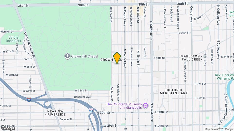 3338 Graceland Ave Map and Location Details