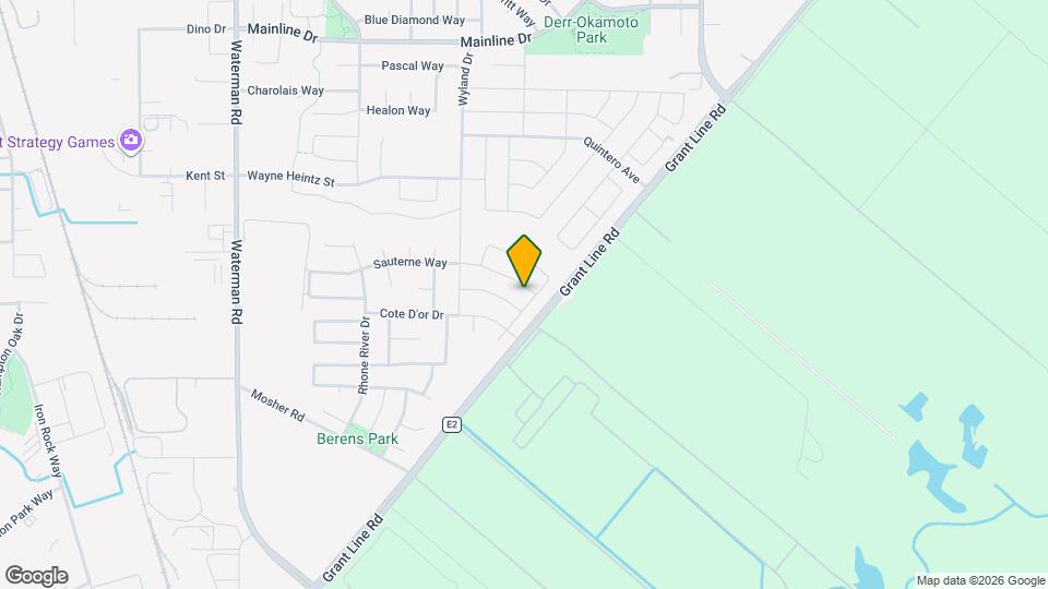 9554 Sauterne Way Map and Location Details