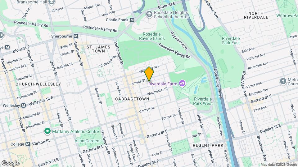 422 Sackville St Map and Location Details