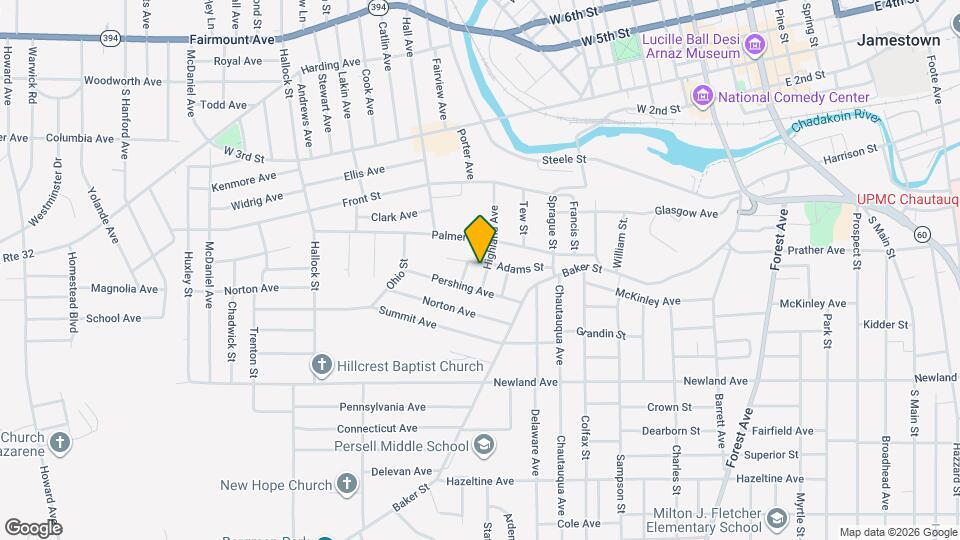 80 Highland Ave Mapa y Detalles de la Ubicación